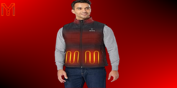 ORORO Mens Lightweight Heated Vest with Battery Packs